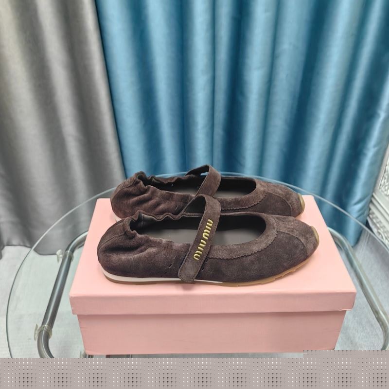Miu Miu flat shoes